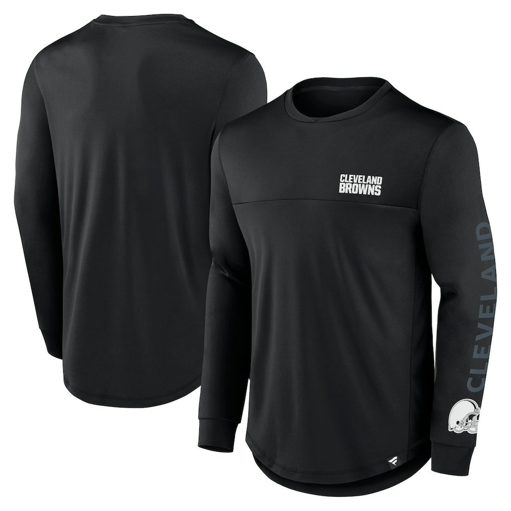 Blackout Long Sleeve T-Shirt - Cleveland Browns T-shirts