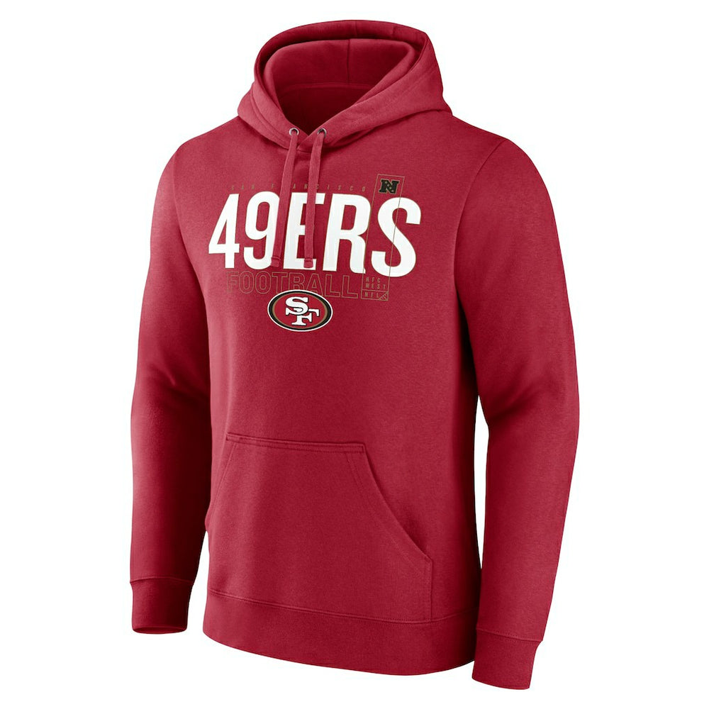 Pylon Outline Pullover Hoodie - San Francisco 49ers Hoodies