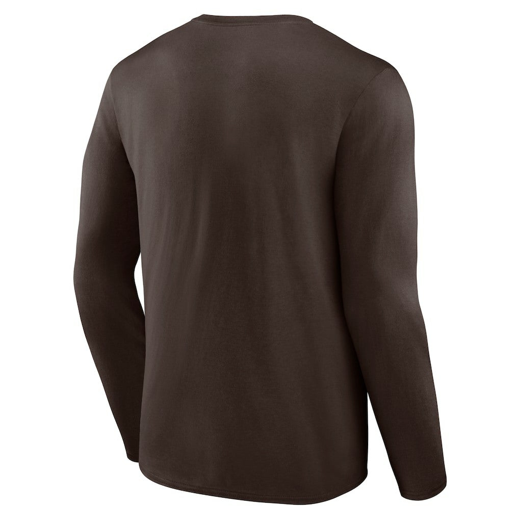 Stat Sheet Long Sleeve T-Shirt - Cleveland Browns T-shirts