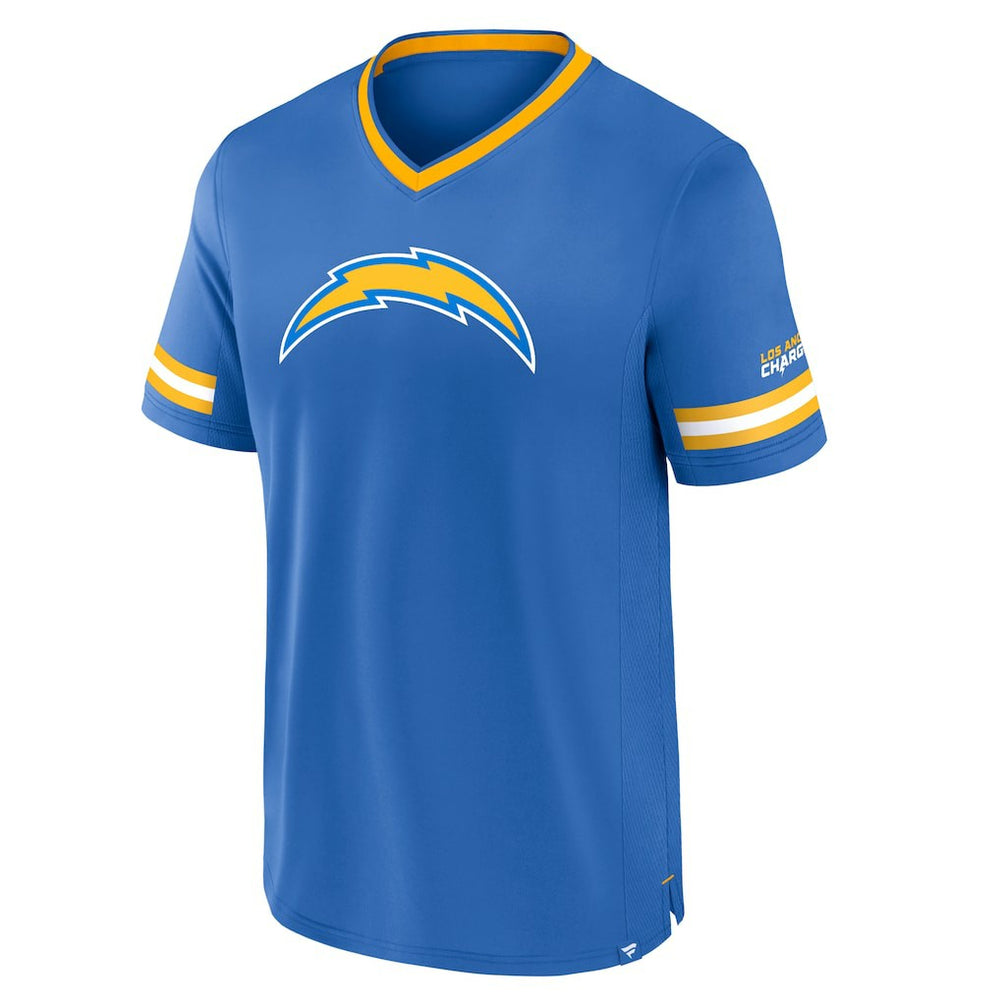 Stripe Stacking T-Shirt - Los Angeles Chargers T-shirts