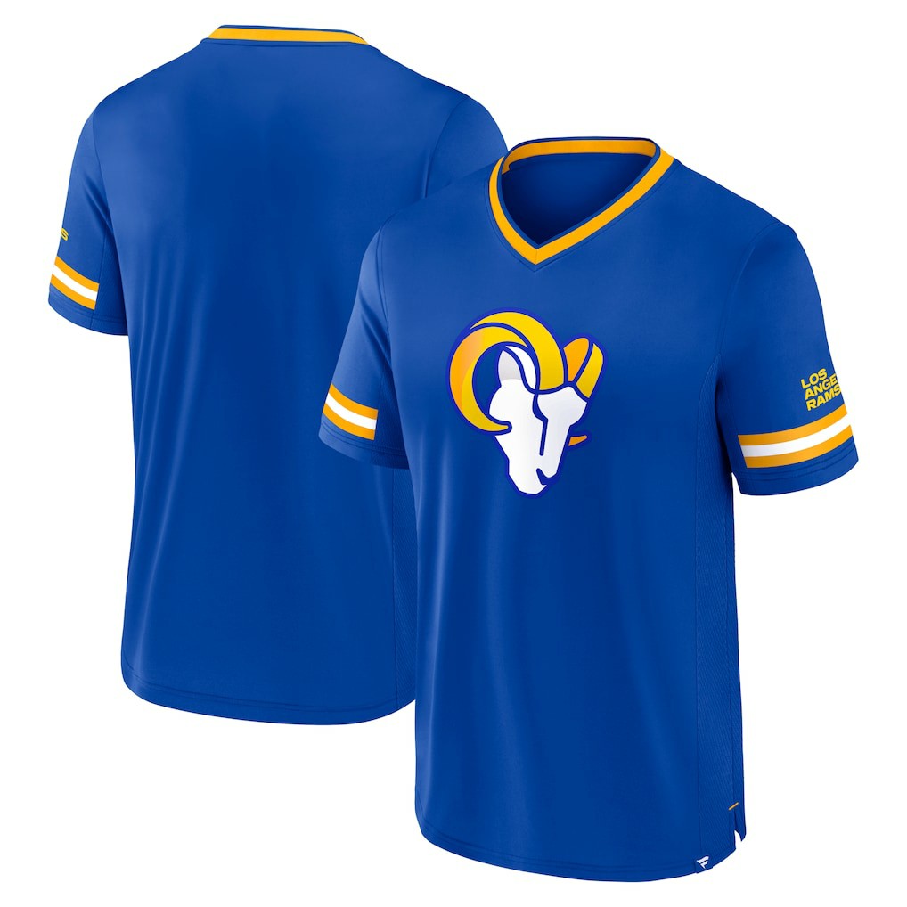 Stripe Stacking T-Shirt - Los Angeles Rams T-shirts