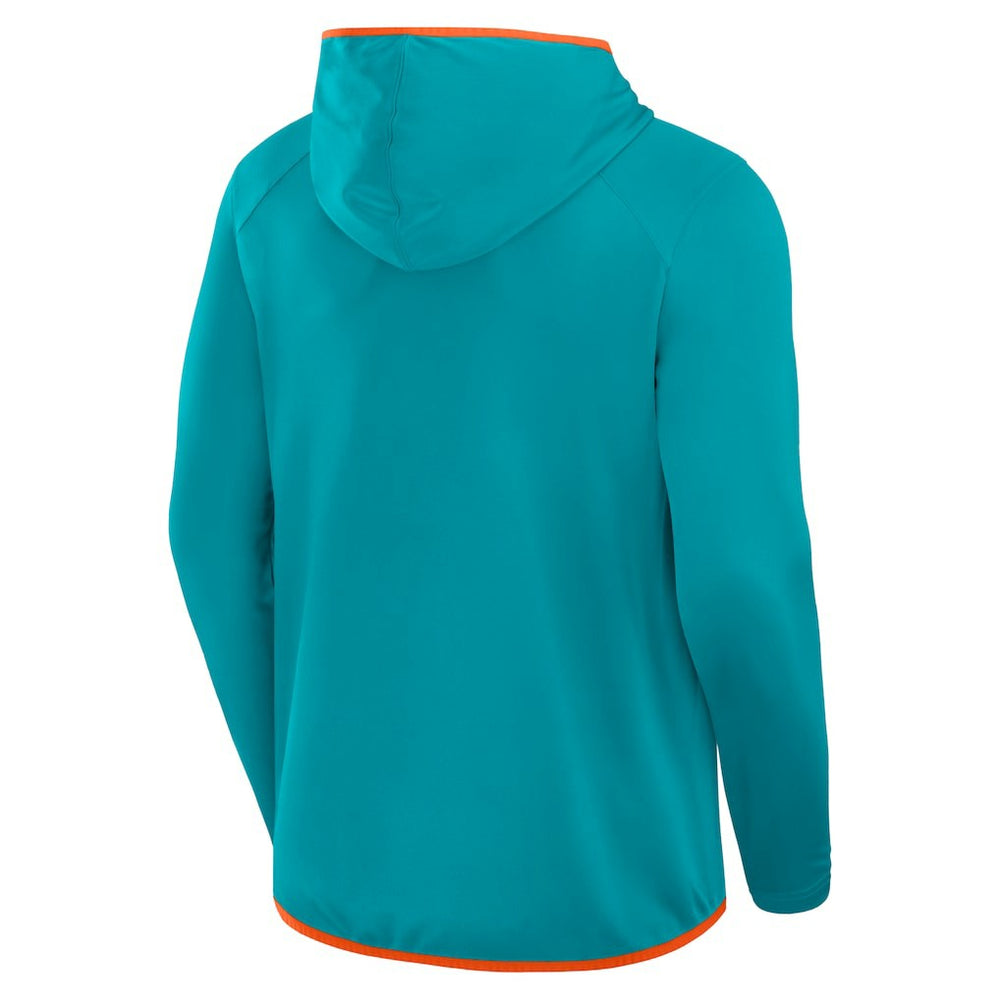 Transitional Defender Hoodie Long Sleeve T-Shirt - Miami Dolphins Hoodies