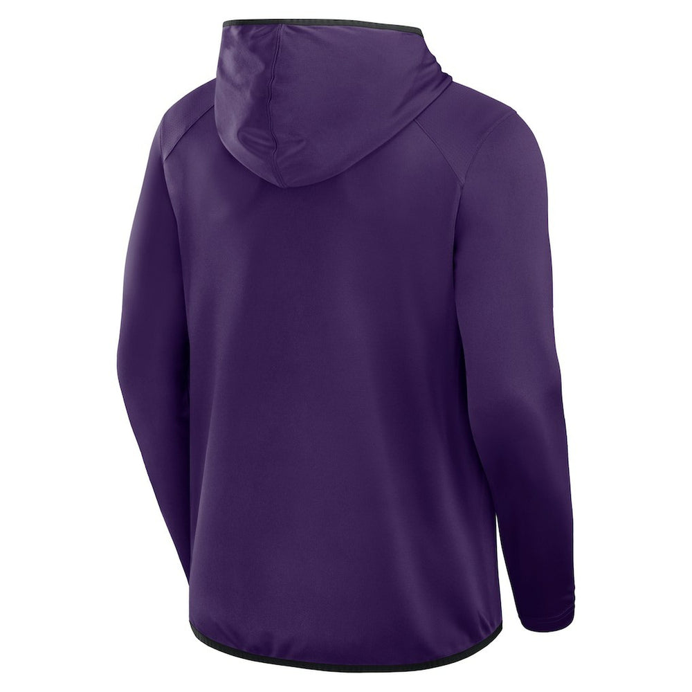 Transitional Defender Hoodie Long Sleeve T-Shirt - Baltimore Ravens Hoodies