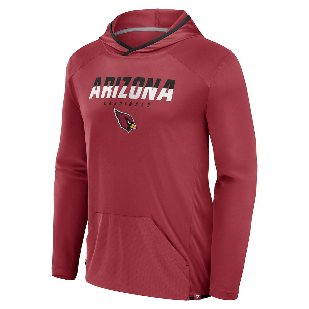 Transitional Defender Hoodie Long Sleeve T-Shirt - Arizona Cardinals Hoodies