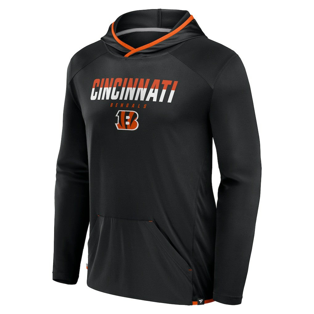 Transitional Defender Hoodie Long Sleeve T-Shirt - Cincinnati Bengals Hoodies