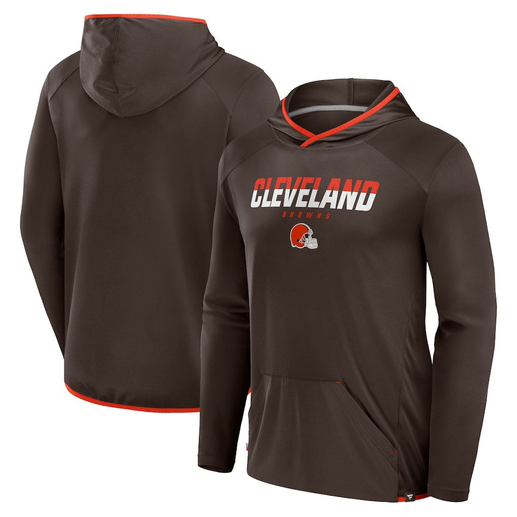 Transitional Defender Hoodie Long Sleeve T-Shirt - Cleveland Browns Hoodies