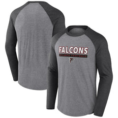 Tri-Blend Raglan Long Sleeve T-Shirt - Atlanta Falcons T-shirts