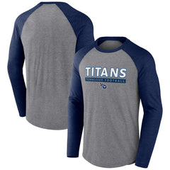 Tri-Blend Raglan Long Sleeve T-Shirt - Tennessee Titans T-shirts