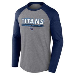 Tri-Blend Raglan Long Sleeve T-Shirt - Tennessee Titans T-shirts