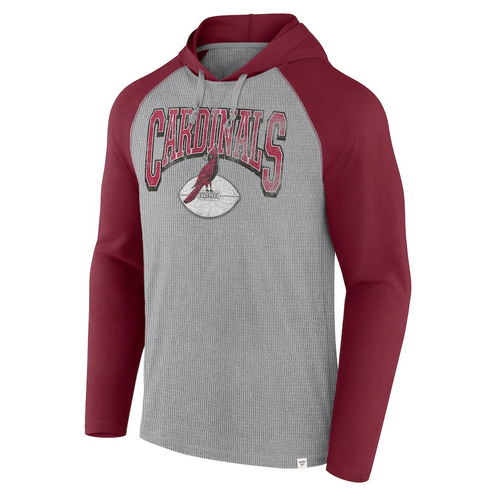 Under Center Long Sleeve Hoodie T-Shirt - Arizona Cardinals Hoodies