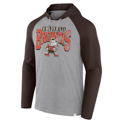 Under Center Long Sleeve Hoodie T-Shirt - Cleveland Browns Hoodies