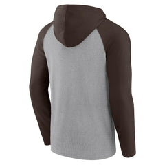 Under Center Long Sleeve Hoodie T-Shirt - Cleveland Browns Hoodies