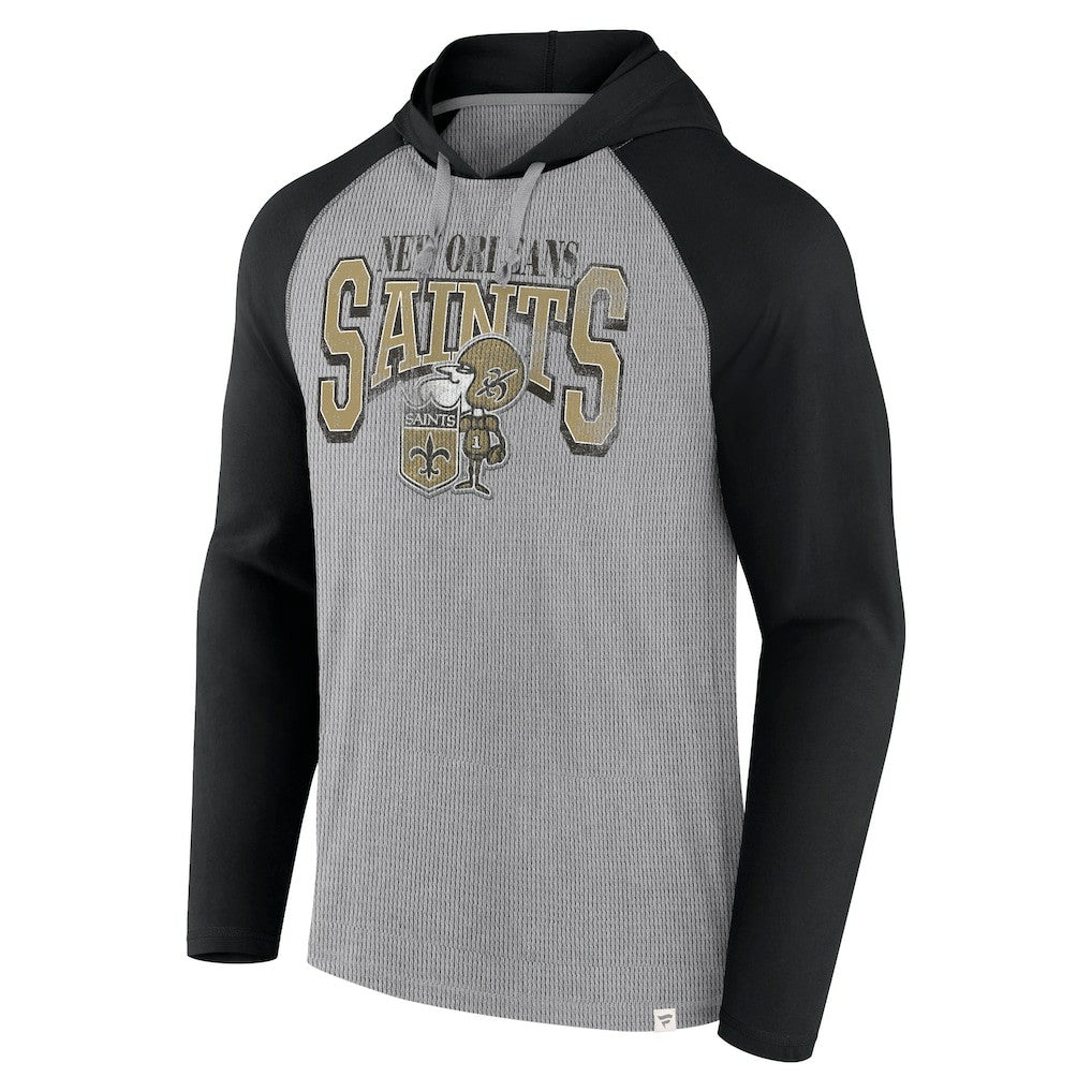 Under Center Long Sleeve Hoodie T-Shirt - New Orleans Saints Hoodies