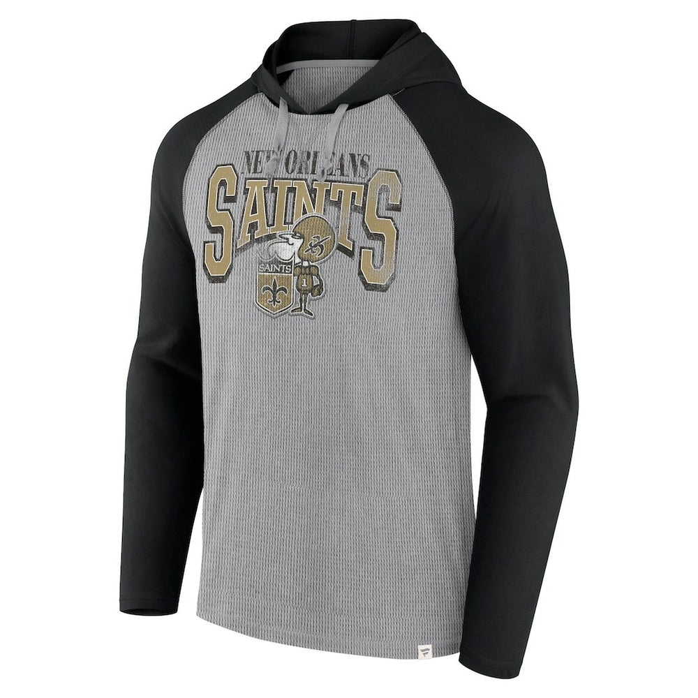 Under Center Long Sleeve Hoodie T-Shirt - New Orleans Saints Hoodies