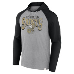 Under Center Long Sleeve Hoodie T-Shirt - New Orleans Saints Hoodies