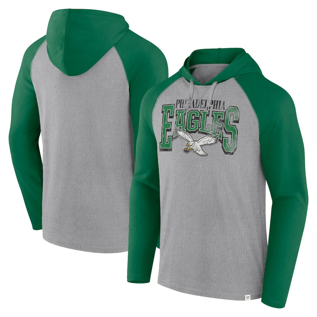Under Center Long Sleeve Hoodie T-Shirt - Philadelphia Eagles Hoodies
