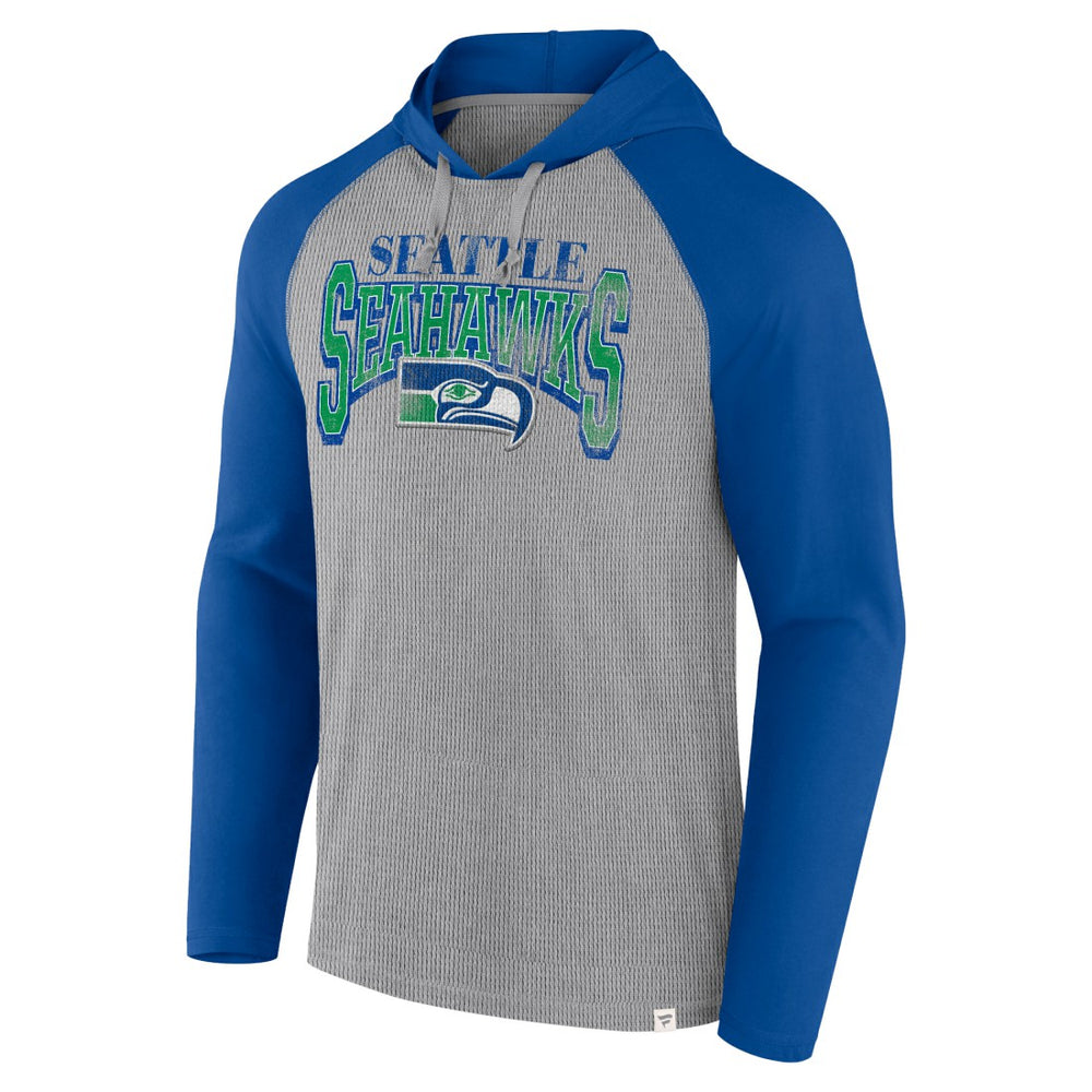 Under Center Long Sleeve Hoodie T-Shirt - Seattle Seahawks Hoodies