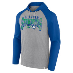 Under Center Long Sleeve Hoodie T-Shirt - Seattle Seahawks Hoodies
