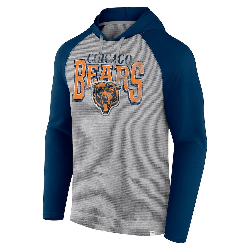 Under Center Long Sleeve Hoodie T-Shirt - Chicago Bears Hoodies