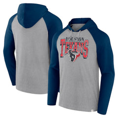 Under Center Long Sleeve Hoodie T-Shirt - Houston Texans Hoodies