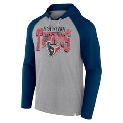 Under Center Long Sleeve Hoodie T-Shirt - Houston Texans Hoodies