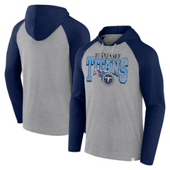 Under Center Long Sleeve Hoodie T-Shirt - Tennessee Titans Hoodies