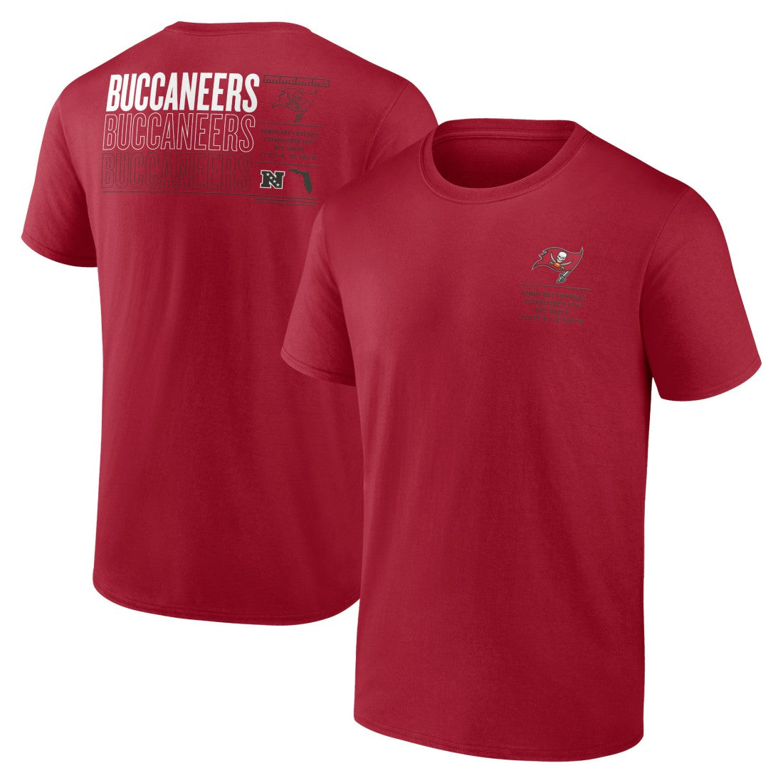 Repeat Stats T-Shirt - Tampa Bay Buccaneers T-shirts