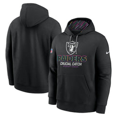 2024 NFL Crucial Catch Club Pullover Hoodie - Las Vegas Raiders Hoodies