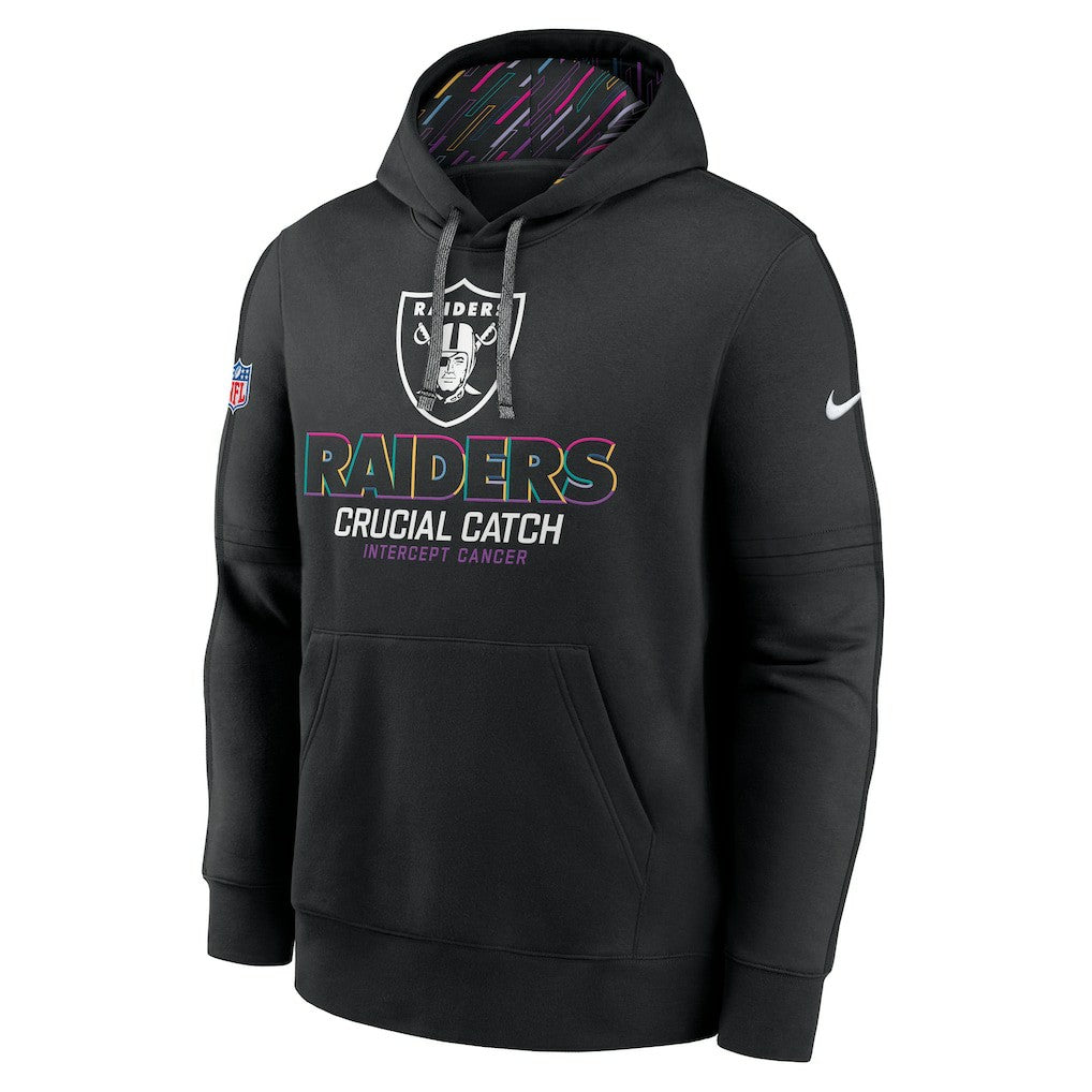 2024 NFL Crucial Catch Club Pullover Hoodie - Las Vegas Raiders Hoodies