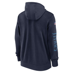 2024 Sideline Club Full-Zip Hoodie - Tennessee Titans Hoodies