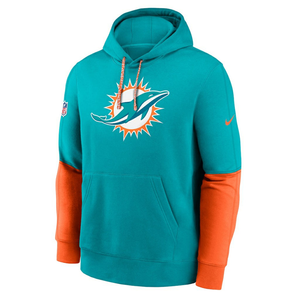 2024 Sideline Club Pullover Hoodie - Miami Dolphins Hoodies