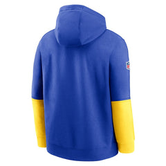 2024 Sideline Club Pullover Hoodie - Los Angeles Rams Hoodies