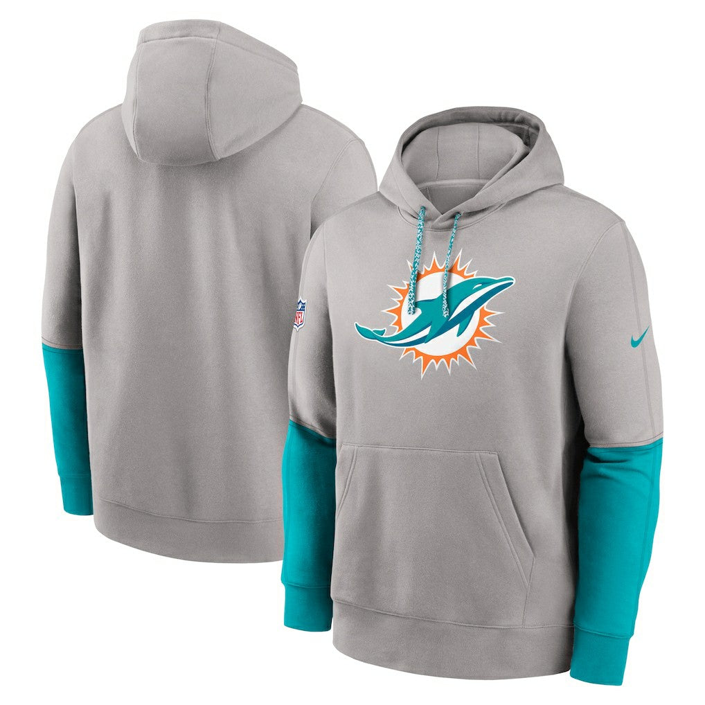 2024 Sideline Club Pullover Hoodie - Miami Dolphins Hoodies