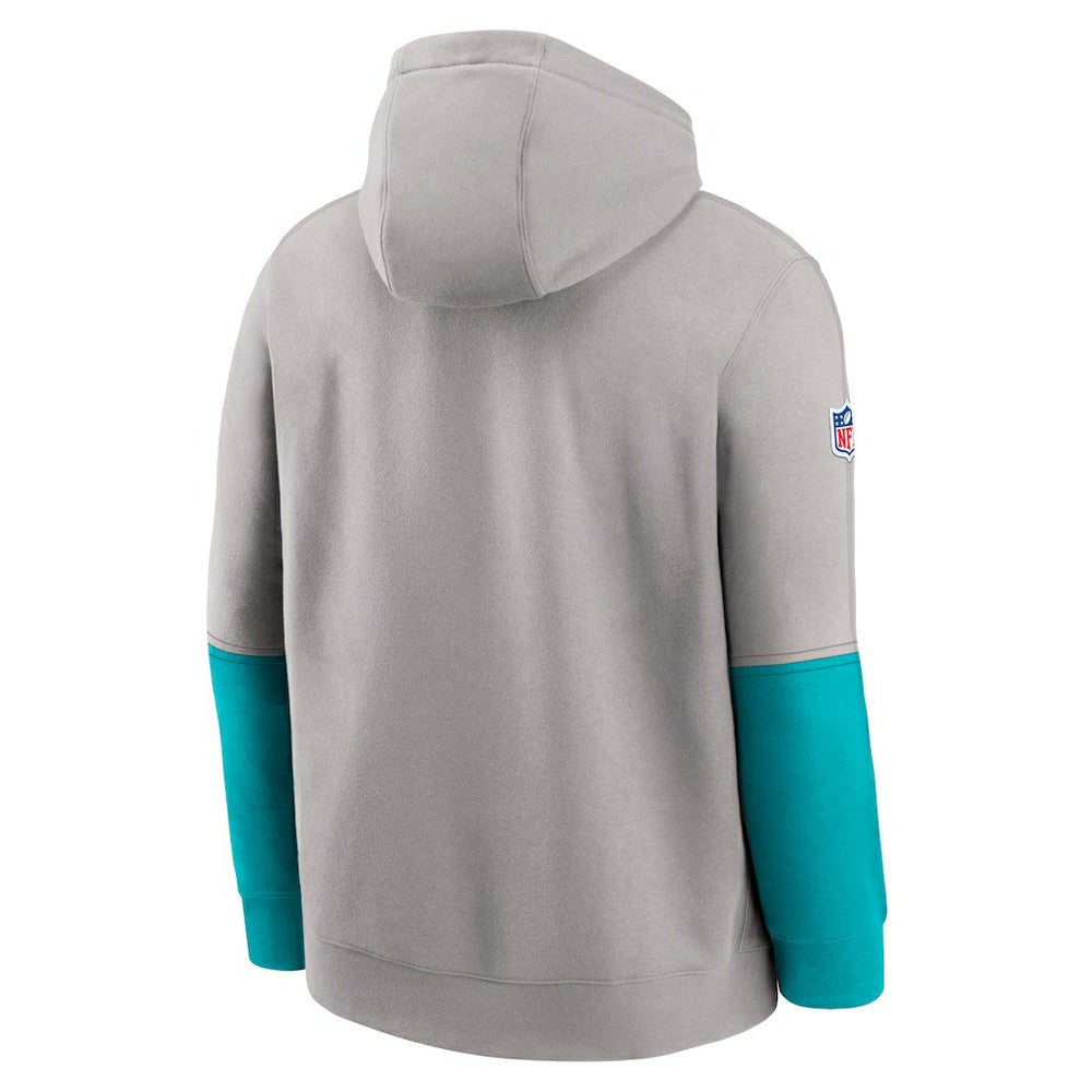 2024 Sideline Club Pullover Hoodie - Miami Dolphins Hoodies