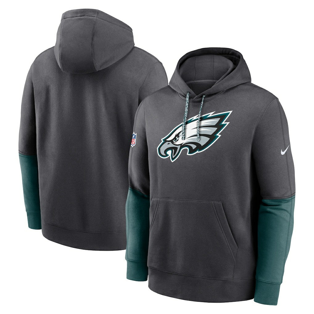 2024 Sideline Club Pullover Hoodie - Philadelphia Eagles Hoodies