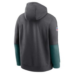 2024 Sideline Club Pullover Hoodie - Philadelphia Eagles Hoodies