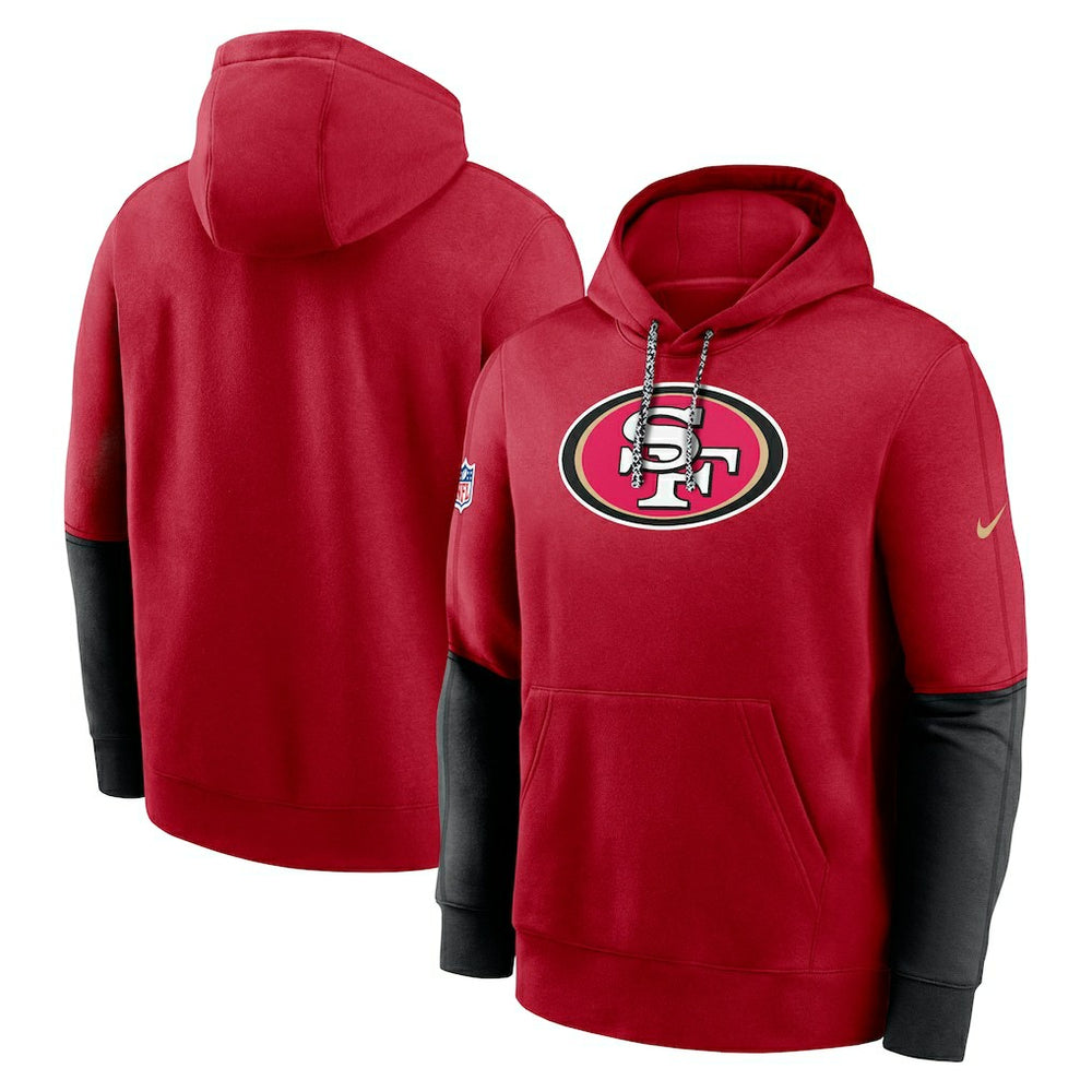 2024 Sideline Club Pullover Hoodie - San Francisco 49ers Hoodies