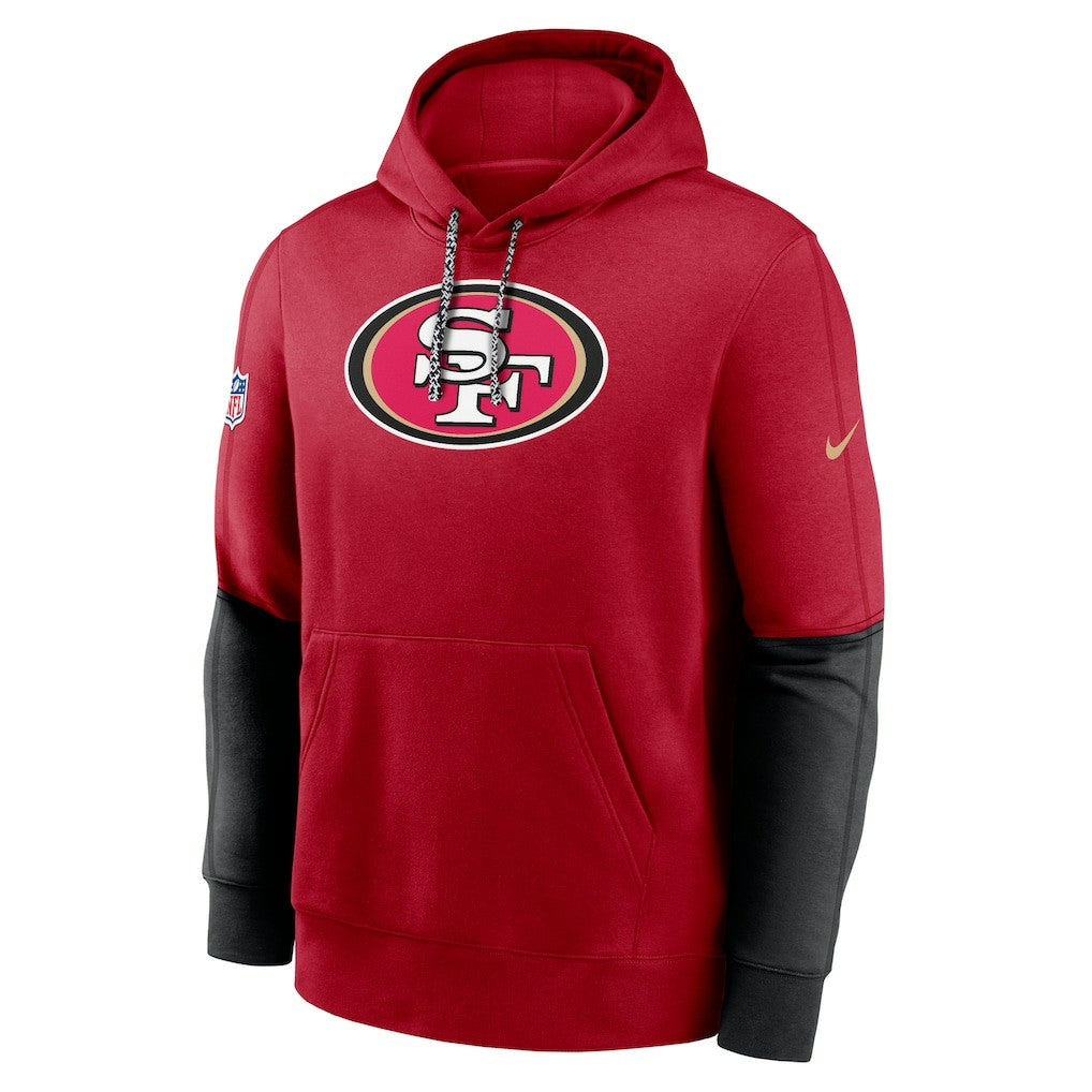 2024 Sideline Club Pullover Hoodie - San Francisco 49ers Hoodies