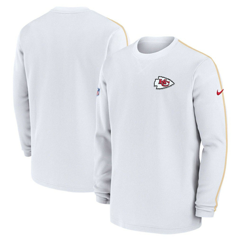 2024 Sideline Coaches Long Sleeve Top - Kansas City Chiefs Tops