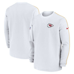 2024 Sideline Coaches Long Sleeve Top - Kansas City Chiefs Tops