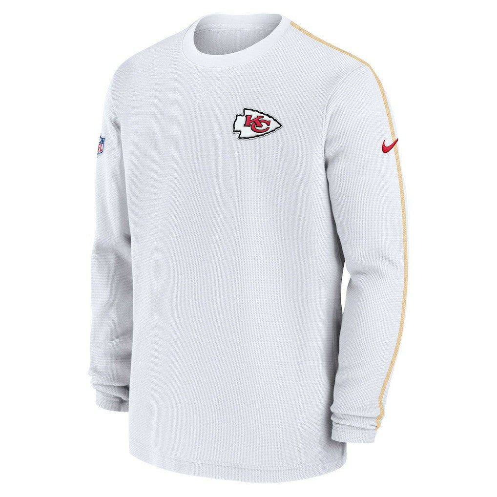 2024 Sideline Coaches Long Sleeve Top - Kansas City Chiefs Tops