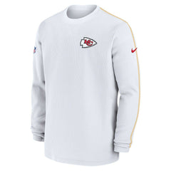 2024 Sideline Coaches Long Sleeve Top - Kansas City Chiefs Tops