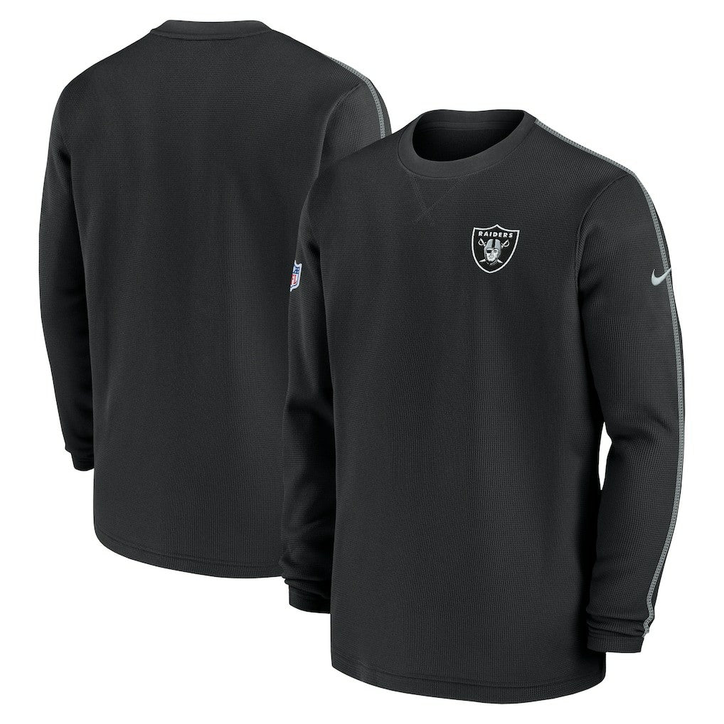 2024 Sideline Coaches Long Sleeve Top - Las Vegas Raiders Tops