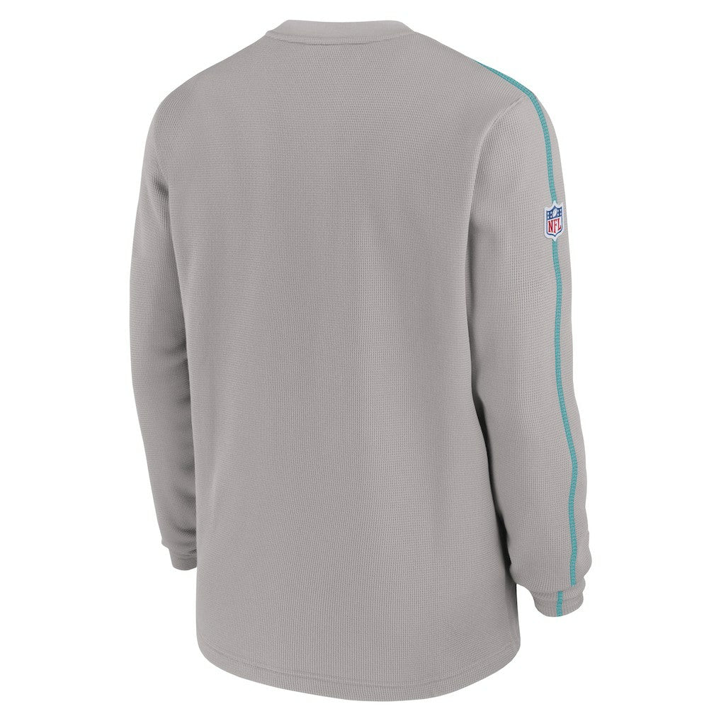 2024 Sideline Coaches Long Sleeve Top - Miami Dolphins Tops