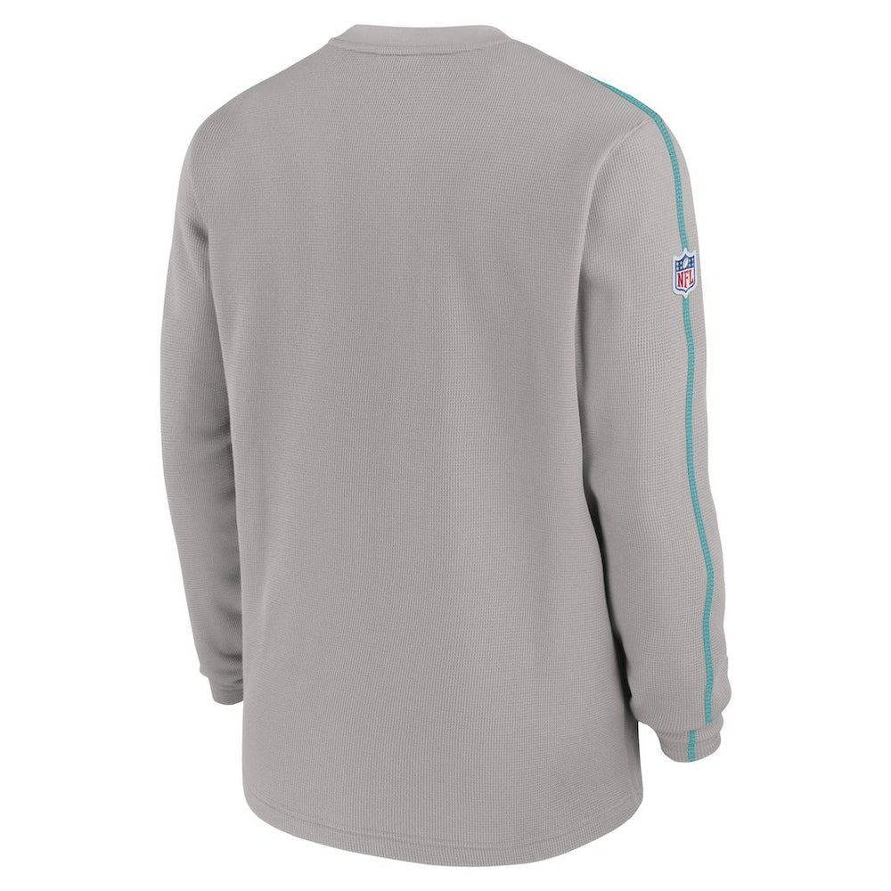 2024 Sideline Coaches Long Sleeve Top - Miami Dolphins Tops