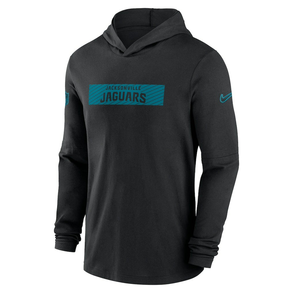 2024/25 Sideline Performance Long Sleeve Hoodie T-Shirt - Jacksonville Jaguars Hoodies