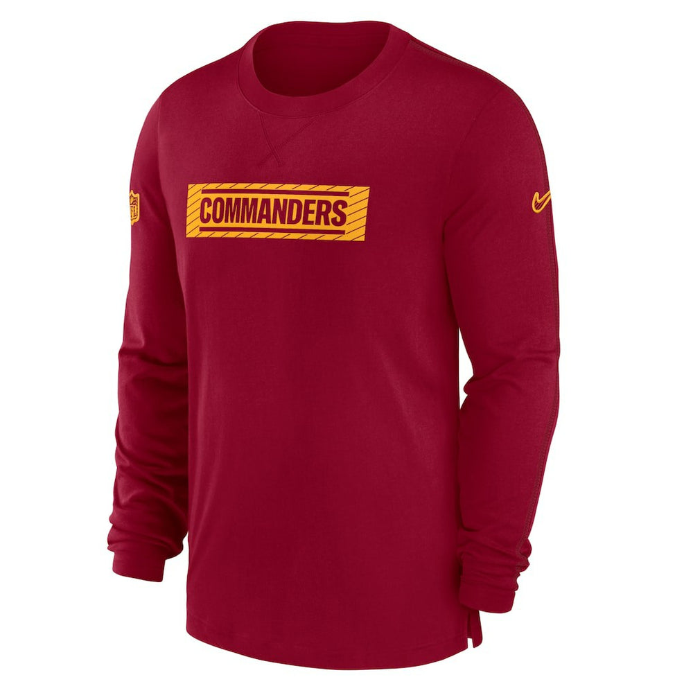 Sideline Player Performance Long Sleeve T-Shirt - Washington Commanders T-shirts