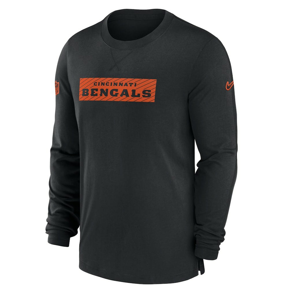 Sideline Player Performance Long Sleeve T-Shirt - Cincinnati Bengals T-shirts