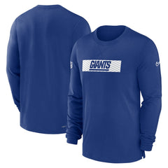 Sideline Player Performance Long Sleeve T-Shirt - New York Giants T-shirts