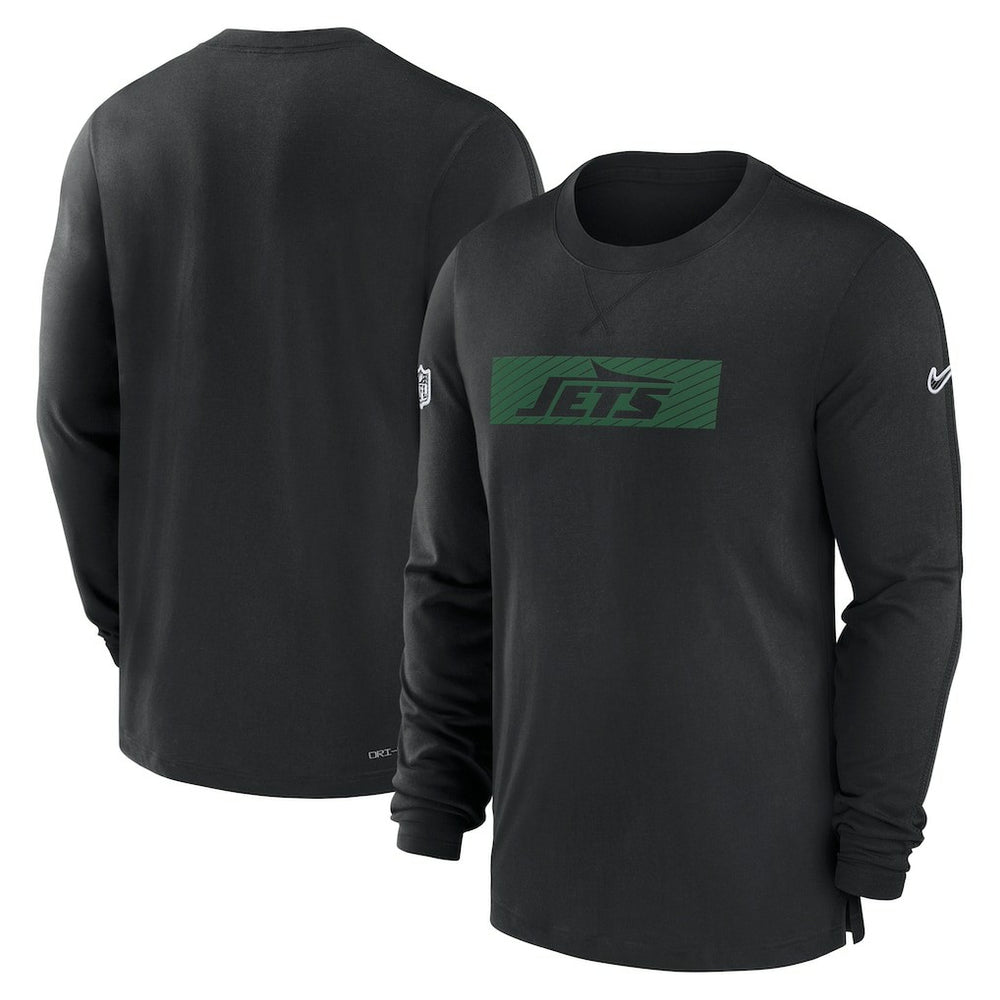 Sideline Player Performance Long Sleeve T-Shirt - New York Jets T-shirts
